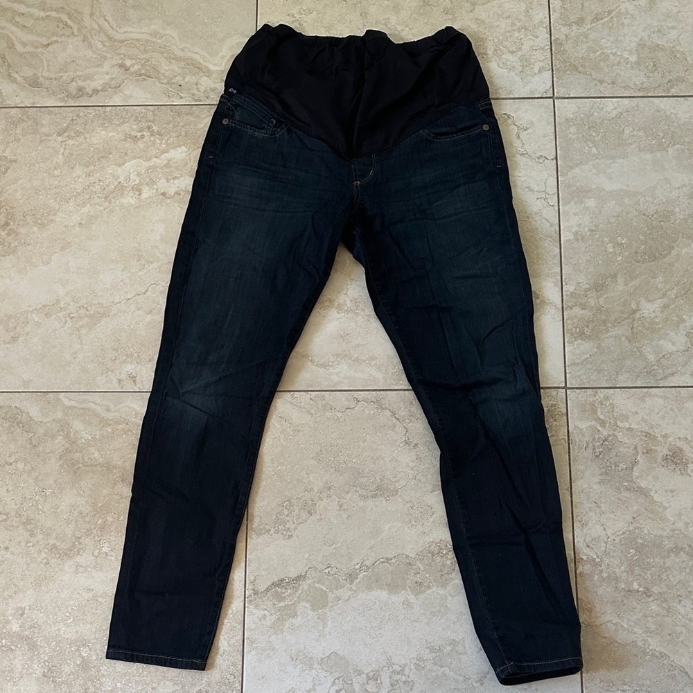 Citizens Of Humanity Dark Blue Maternity Jeggings, size 29